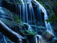 Free Living Waterfall Screensaver screenshot